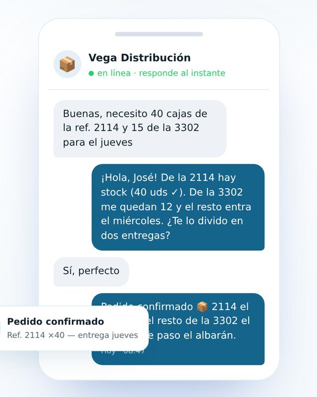 Caso de éxito — Distribuidora industrial, Madrid