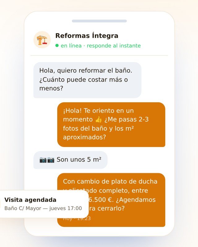 Caso de éxito — Empresa de Reformas, Madrid