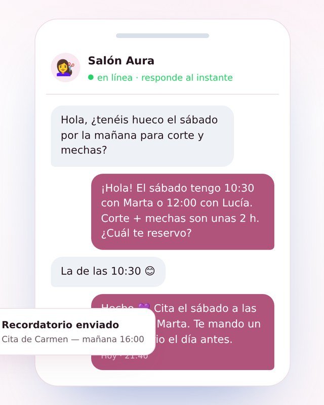 Caso de éxito — Peluquería y estética, Torrejón de Ardoz