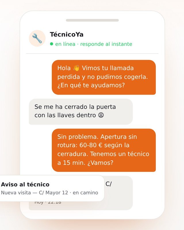 Caso de éxito — Servicio técnico de climatización, Corredor del Henares